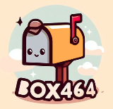 The logo for Box464